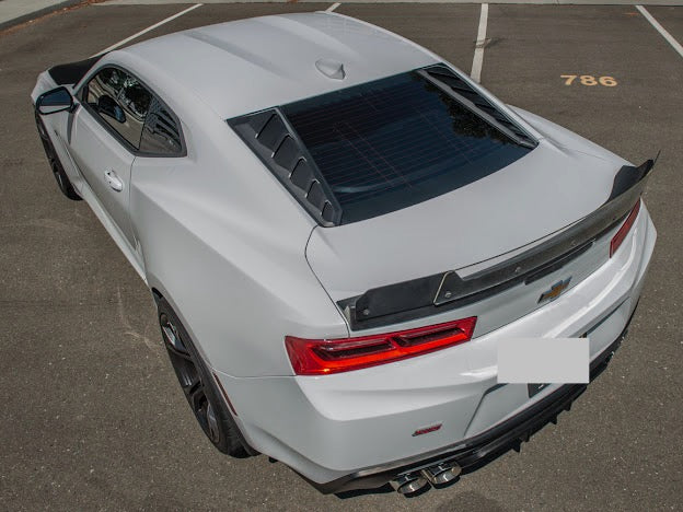 2016+ 6TH GEN CAMARO COUPE REAR WINDOW LOUVER SUN SHADE COVER